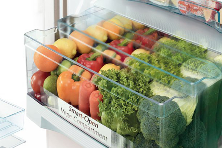 Nguyên nhân nào khiến ngăn kéo rau củ là nơi bẩn nhất của tủ lạnh?