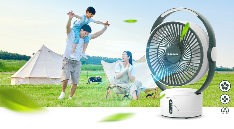 Quạt tích điện Sunhouse SHD7116