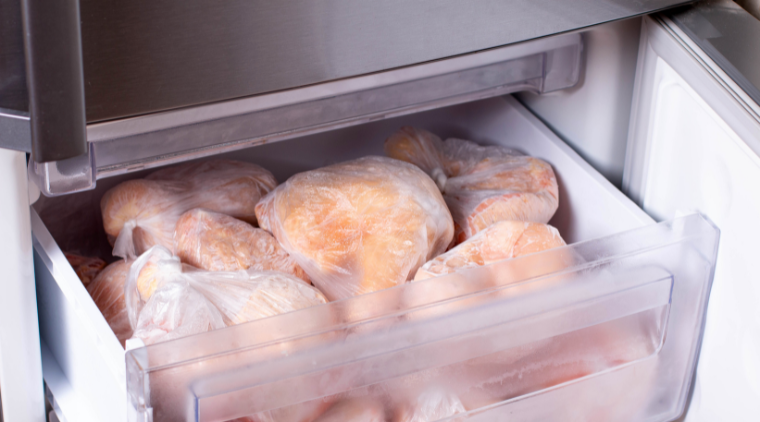 Cách bảo quản thịt gà trong tủ lạnh