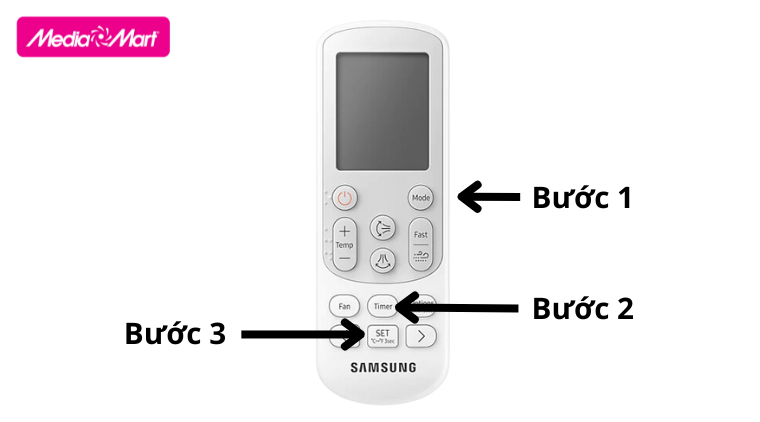 Cách sử dụng điều khiển điều hòa Samsung cực đơn giản