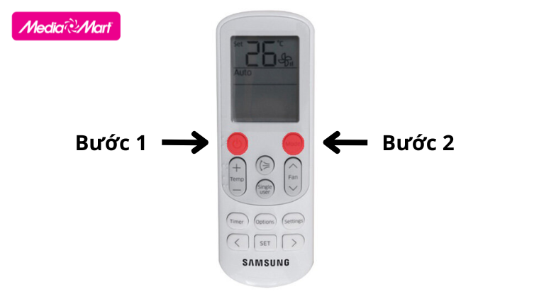 Cách sử dụng điều khiển điều hòa Samsung cực đơn giản