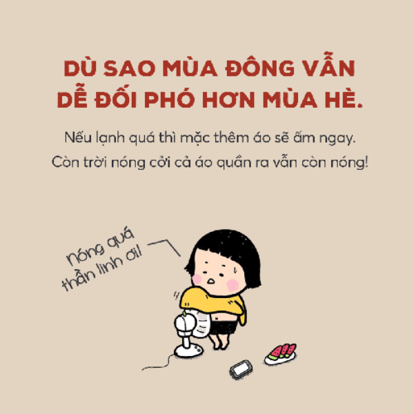 Những stt, cap về nắng hài hước, bá đạo