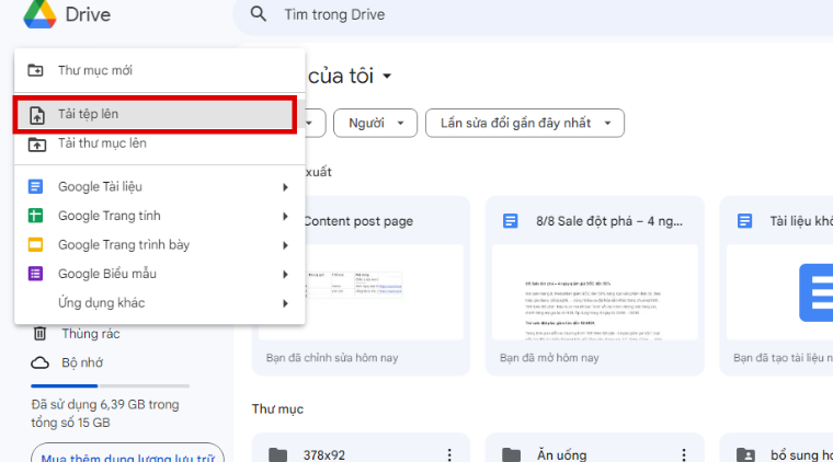 Cách chuyển Word sang Google Docs