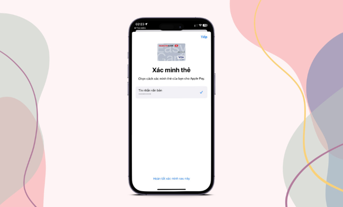 Cách thêm thẻ ngân hàng vào ví Apple Pay trên iPhone