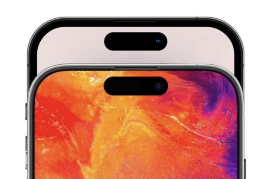 iPhone 15 Pro so độ mỏng viền màn hình với 14 Pro