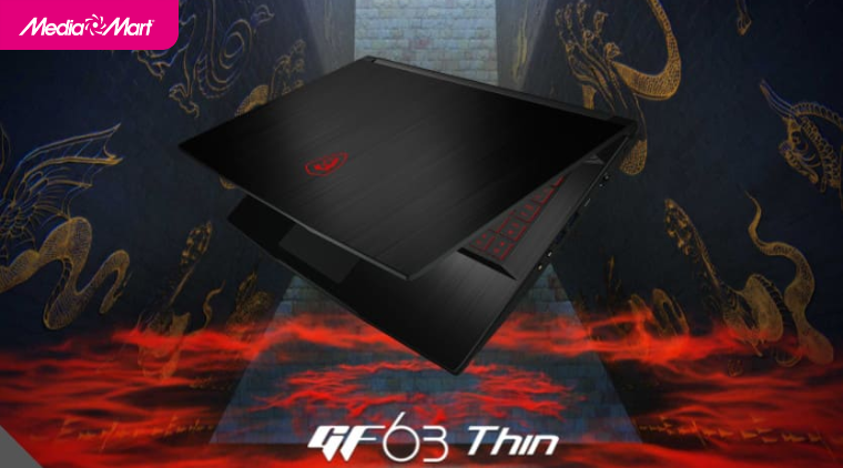 Laptop MSI GF63 Thin 11UC-1228VN /i7-11800H/8GB/512GSSD/RTX30504GB/15.6FHD/W11/1Y