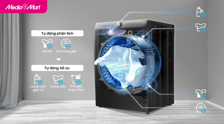 Một số mẫu máy giặt Samsung áp dụng khuyến mại