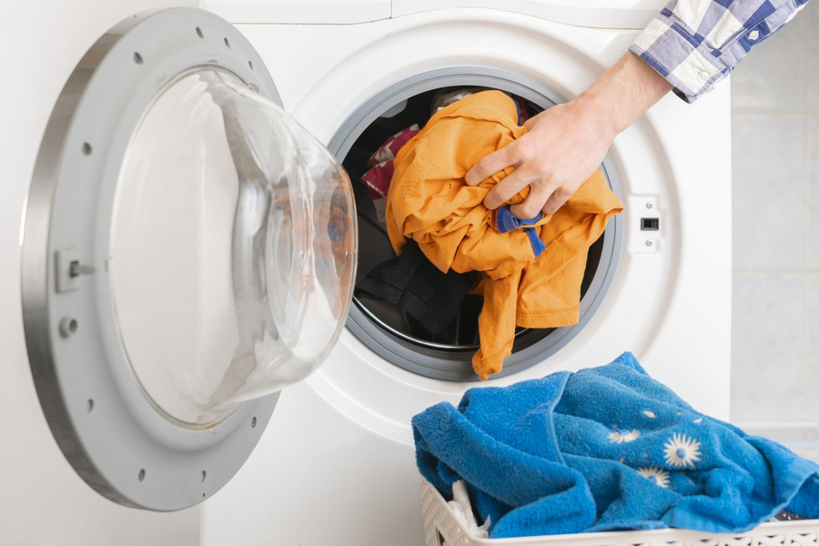 Khối lượng quần áo cần giặt quá nhiều