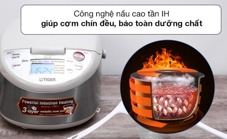 Tìm hiểu về nồi cơm điện cao tần