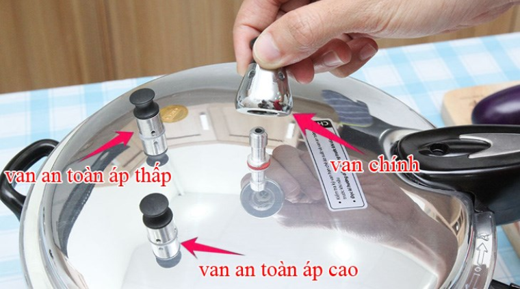 Các loại van toàn của nồi áp suất