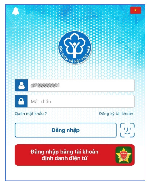 Cách đăng nhập VssID bằng VNeID