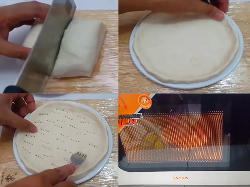 Cách làm pizza bằng lò vi sóng đơn giản tại nhà