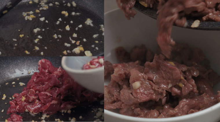Cách làm thịt bò xào nấm rơm