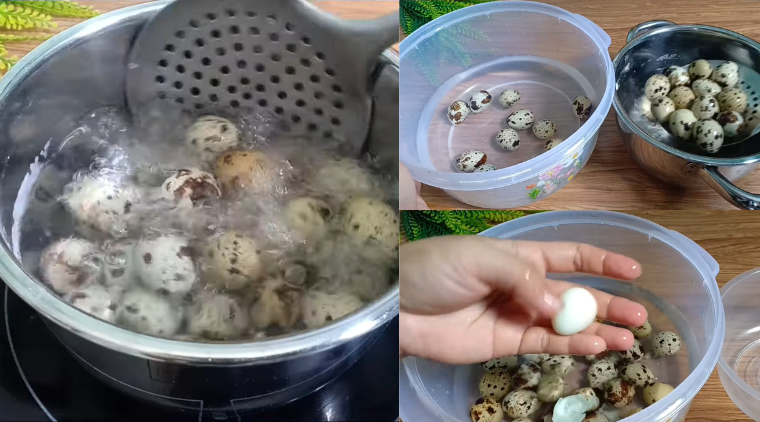 Cách làm trứng cút chiên nước mắm
