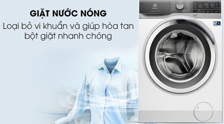 Công nghệ giặt nước nóng trên máy giặt là gì?