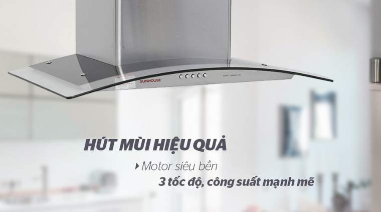 Những lý do nên mua máy hút mùi kính cong