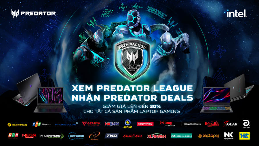 Predator League - giải đấu game đến từ hãng công nghệ hàng đầu thế giới Acer