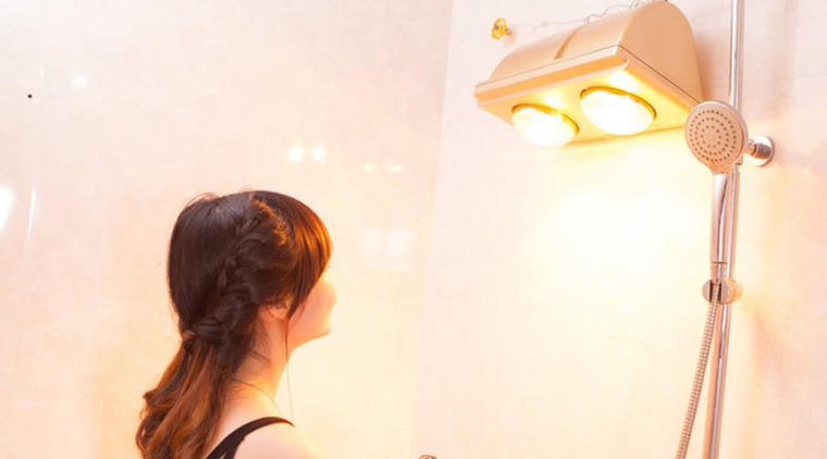 Cách khắc phục tình trạng nổ đèn sưởi nhà tắm