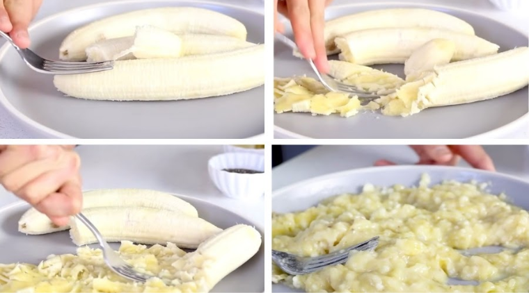 Cách làm bánh chuối nướng bằng lò vi sóng