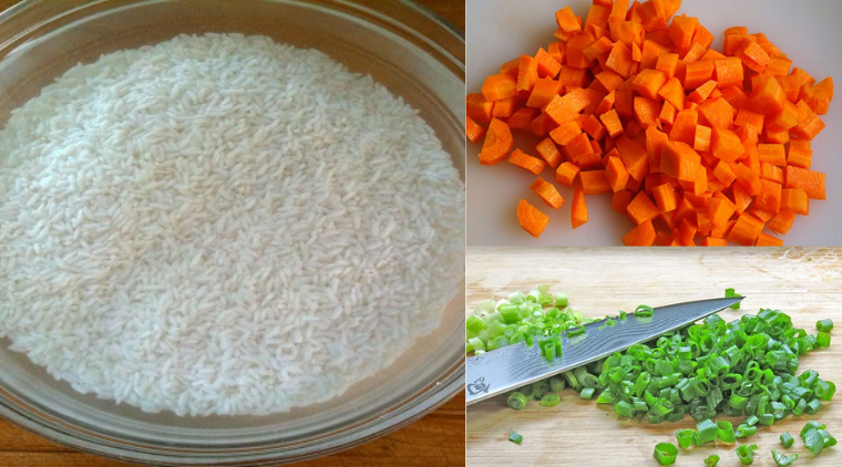 Cách nấu cháo thịt bằm cà rốt bằng máy làm sữa hạt
