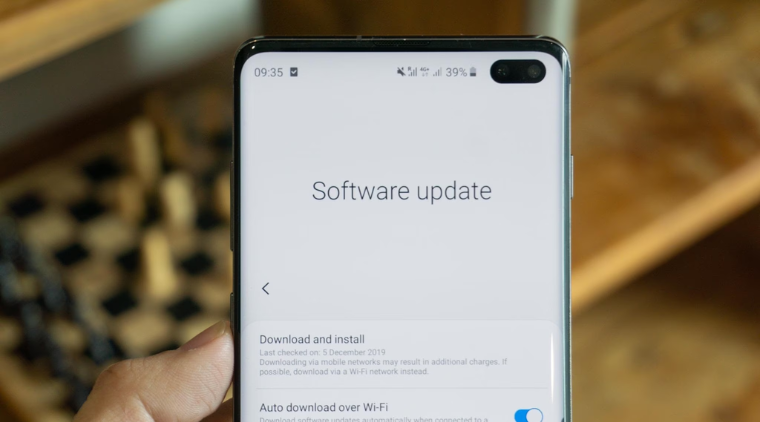 Cập nhật lại hệ điều hành cho Samsung