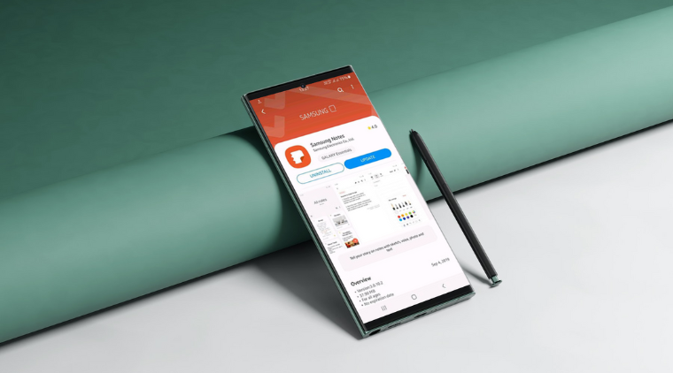 Cập nhật ứng dụng Samsung Notes