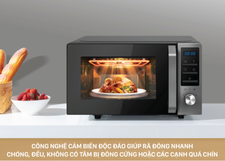 Đa chức năng nấu nướng, tiết kiệm năng lượng, bảo vệ môi trường