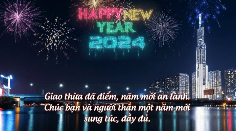 Lời chúc năm mới Dương lịch 2024 cho bạn bè, đồng nghiệp