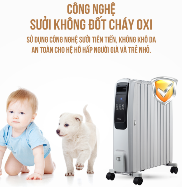 Ưu, nhược điểm của máy sưởi dầu