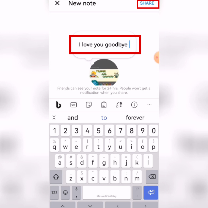 Cách chia sẻ suy nghĩ trên Messenger