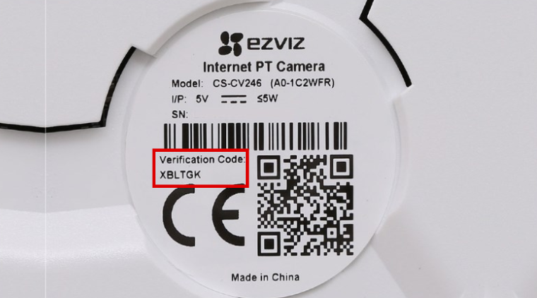 Cách lấy lại mật khẩu camera Ezviz