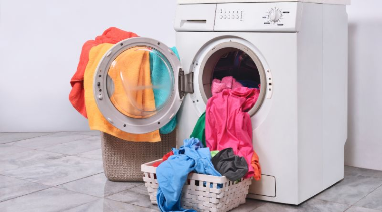 Máy giặt bị quá tải