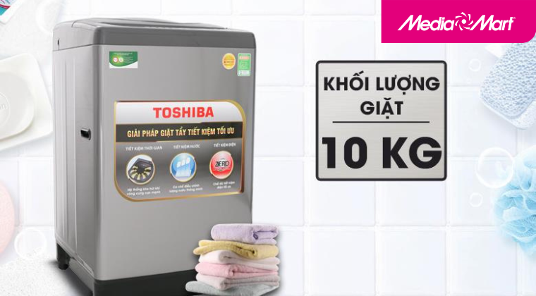 Một số mẫu máy giặt Toshiba đang áp dụng khuyến mại