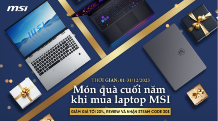 MSI Cyborg 15 & Thin GF63: Laptop mỏng nhẹ, hiệu năng cao cho mọi người