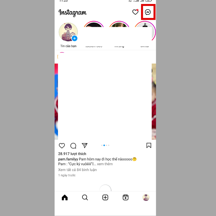 Cách gửi ảnh và video xem 1 lần trên Instagram