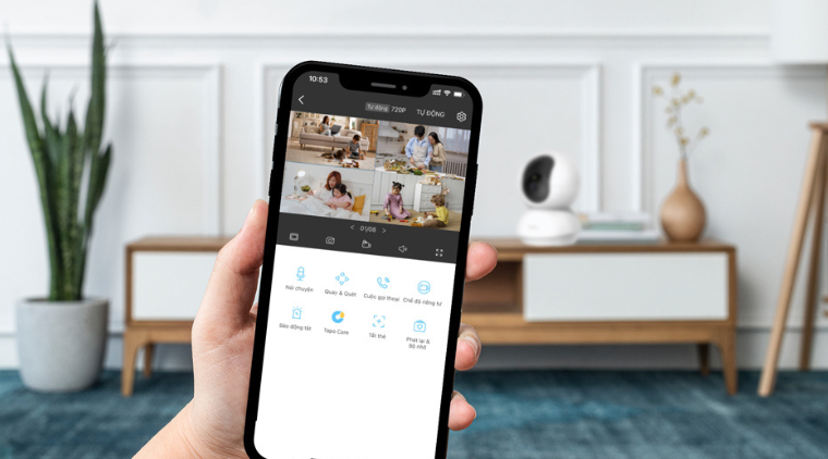 Cập nhật phần mềm quản lý camera thường xuyên
