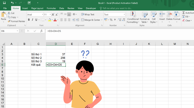 Lỗi Excel không nhảy công thức là gì? Nguyên nhân nào gây lỗi?