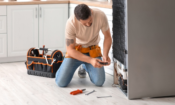 Ngăn mát tủ lạnh bị đóng đá do hỏng cảm biến nhiệt độ