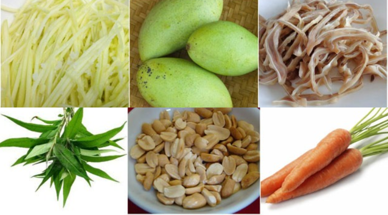 Nộm xoài tai heo
