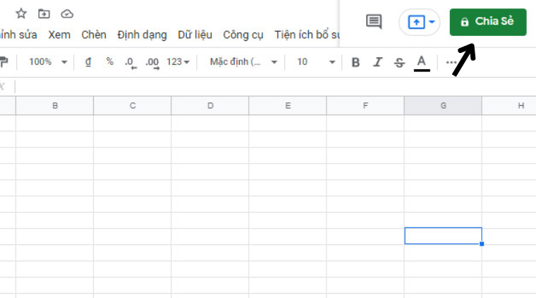 Vì sao Google Sheets không chỉnh sửa được ?