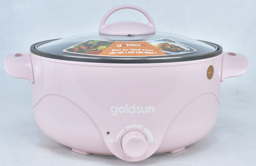 3. Nồi lẩu điện 3L Goldsun GMC3000
