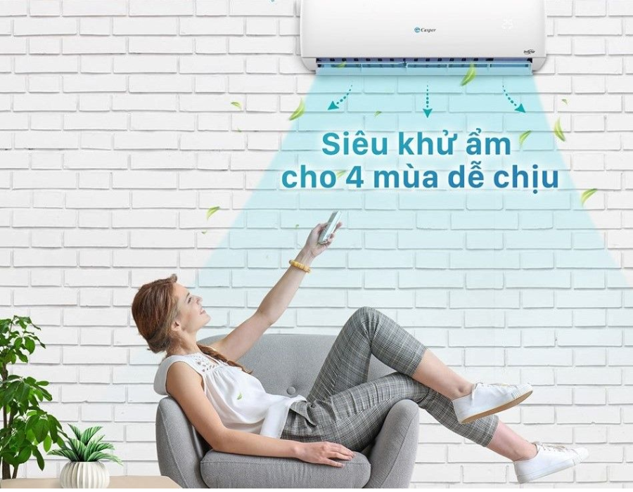 Công dụng chế độ hút ẩm của điều hòa