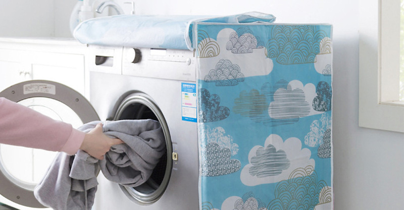 Mẹo bảo quản máy giặt khi đặt ngoài trời