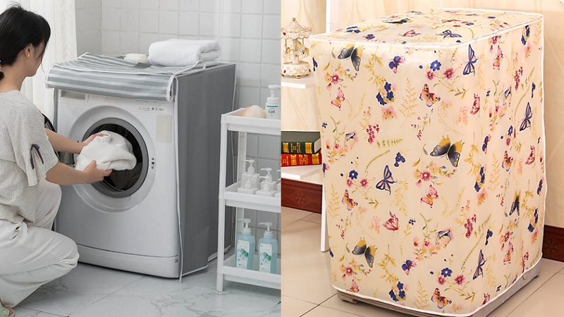 Những công dụng cần biết về áo trùm máy giặt