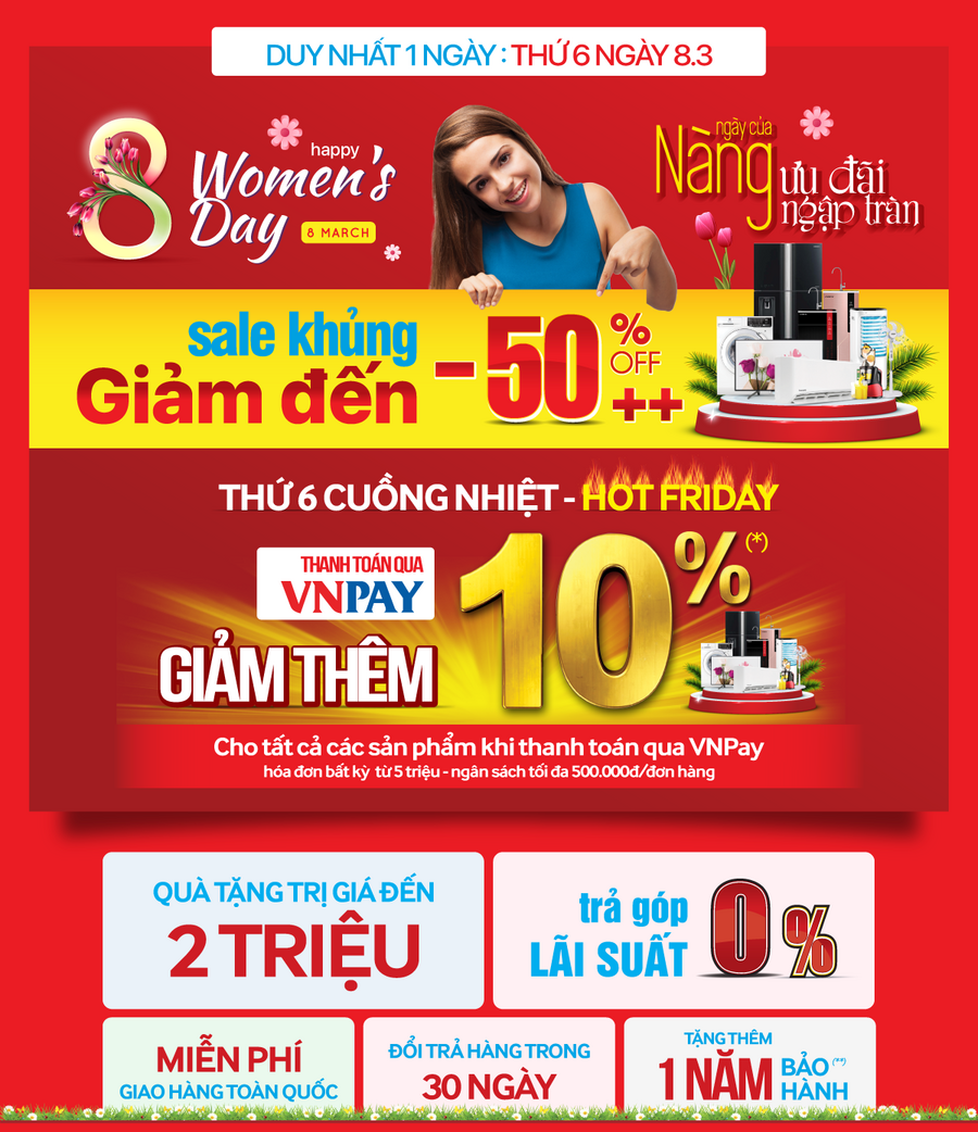 Mua sắm thả ga, không lo về giá – Giảm giá đến 50%
