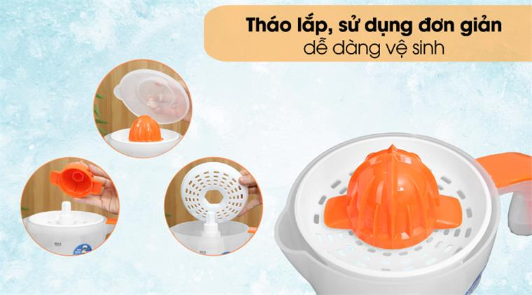 Dễ dàng tháo lắp và vệ sinh