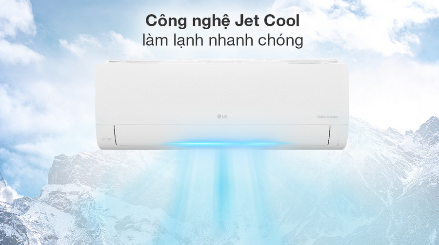 Điều hòa LG 1 chiều Inverter 1.5HP-11.000BTU V13WIN