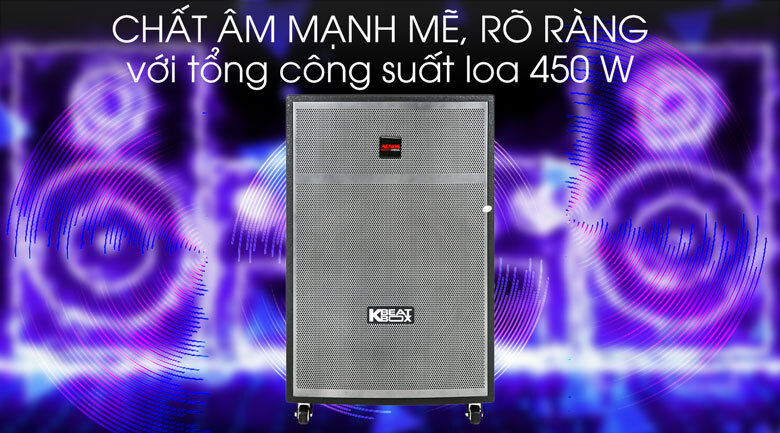 Loa kéo 4 tấc