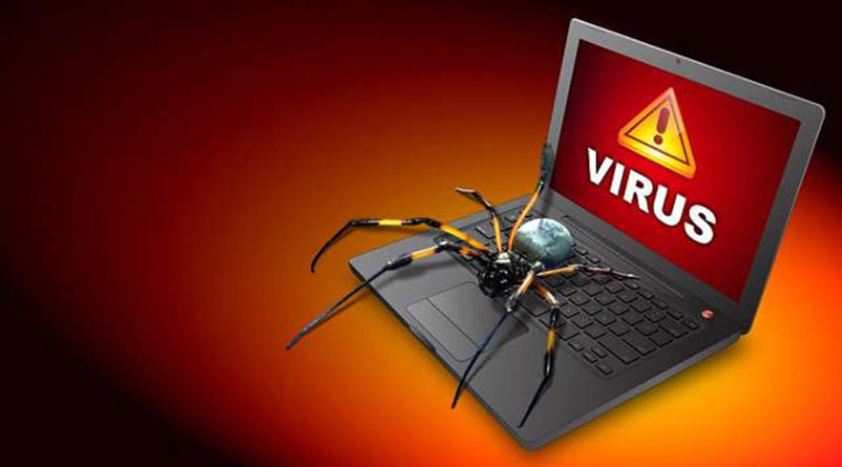 Máy tính bị nhiễm virus