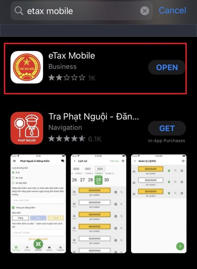 Cách tra cứu nợ thuế thu nhập cá nhân trên ứng dụng eTax Mobile